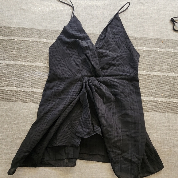 ARITZIA- WILFRED PLAID DRESS - Picture 1 of 2